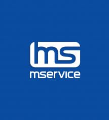 Логотип Mservice М, сервис г. Хмельницкий