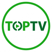 Логотип TopTV, магазин електроніки м. Харків