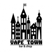 Логотип Vape Town Bar & Shop, магазин електронних сигарет м. Харків