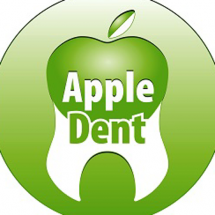 Логотип Apple Dent, стоматологічний центр м. Дніпро