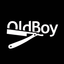 Логотип OldBoy, барбершоп г. Астана