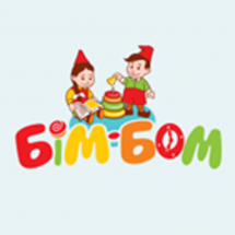Логотип бІМ бОМ, приватний дитячий садок м. Дніпро