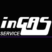 Логотип Інгаз, станція технічного обслуговування м. Одеса