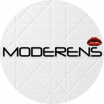 Логотип Moderens, салон декору м. Київ