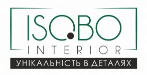 Логотип Isobo Interior, магазин дизайну і декору м. Житомир
