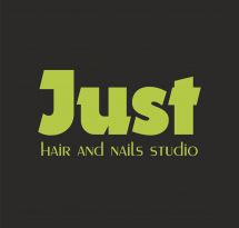 Логотип Just studio hair and nails, салон краси м. Тернопіль