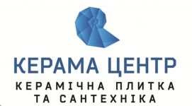 Логотип Керама Центр, керамическая плитка и сантехника г. Винница