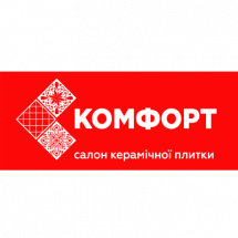Логотип Комфорт, магазин керамической плитки г. Винница