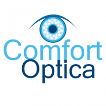 Логотип Комфорт Оптика, оптичний центр м. Тернопіль