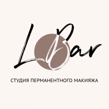 Логотип Lbar, студія перманентного макіяжу м. Київ