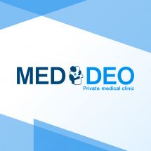Логотип Мед-Део Компани, стоматологическая клиника г. Киев