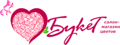 Логотип Букет, салон-магазин квітів м. Полтава
