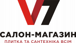 Логотип V7 Салон-магазин плитки та сантехніки г. Тернополь