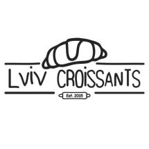 Логотип Lviv Croissants, кофейня г. Винница