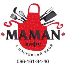 Логотип Maman, сеть кафе Маман г. Одесса