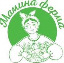 Логотип Мамина ферма, доставка эко-продуктов г. Хмельницкий