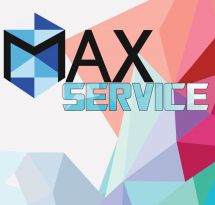 Логотип Max Service, ремонт техники г. Тернополь
