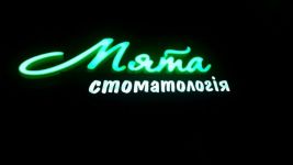 Логотип Мята, стоматология г. Житомир