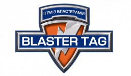 Логотип Blaster Tag, развлекательный центр г. Винница