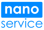 Логотип Nano service, сервисный центр г. Одесса