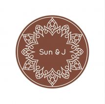 Логотип Sun & J, крафтове виробництво еко-продуктів м. Київ