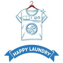 Логотип Happy Laundry, пральня-хімчистка м. Хмельницький