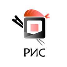 Логотип Рис, доставка суші м. Одеса