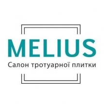 Логотип Melius, салон тротуарної плитки м. Вінниця