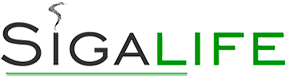 Логотип Sigalife магазин електронних сигарет та комплектуючих г. Винница