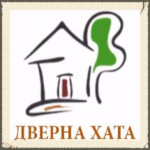 Логотип Дверна Хата, входные и межкомнатные двери г. Винница