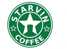 Логотип Starvin Coffee, кав'ярня м. Вінниця