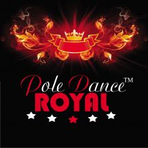Логотип ROYAL Pole Dance, студія повітряної гімнастики та танцю на пілоні м. Хмельницький