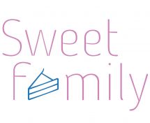 Логотип Sweet family, концептуальне кафе-кондитерська м. Хмельницький