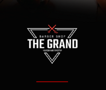 Логотип The Grand Barbershop, мужская парикмахерская г. Винница