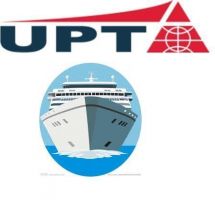 Логотип Укрпромтранс, транспортные услуги г. Одесса