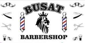 Логотип BUSAT, барбершоп в Одесі м. Одеса