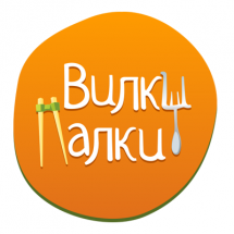 Логотип Вилки-Палки, служба доставки суши г. Одесса