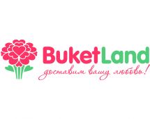 Логотип BuketLand, доставка квітів м. Київ