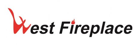 Логотип West Fireplace, камины г. Винница