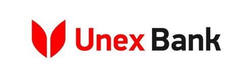 Логотип Юнекс Банк/ Unex Bank г. Тернополь