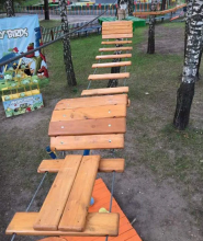 Маугли, веревочный парк фото