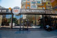 Королівський краб, магазин морепродуктів фото