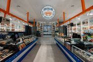 Королівський краб, магазин морепродуктів фото