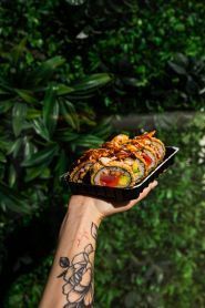 Манки, доставка суши и роллов фото