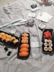 Sushi take out, суши бар фото