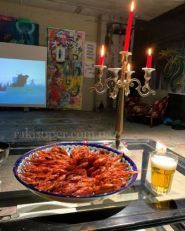 Раки на Бережанской, рыбный рынок фото