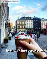 Bubble waffle, кав'ярня фото