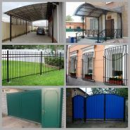 Реал-М, ворота, євроогорожі, бетонні кільця, теплиці фото