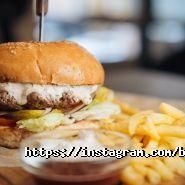 Burger bar, кафе швидкого харчування фото