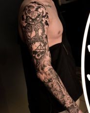 Tattoo044, тату студія фото